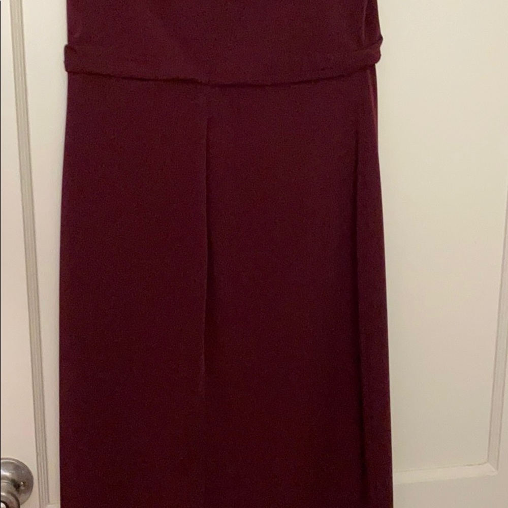NWT Neiman Marcus burgundy red dress size:6 - Picture 9 of 11